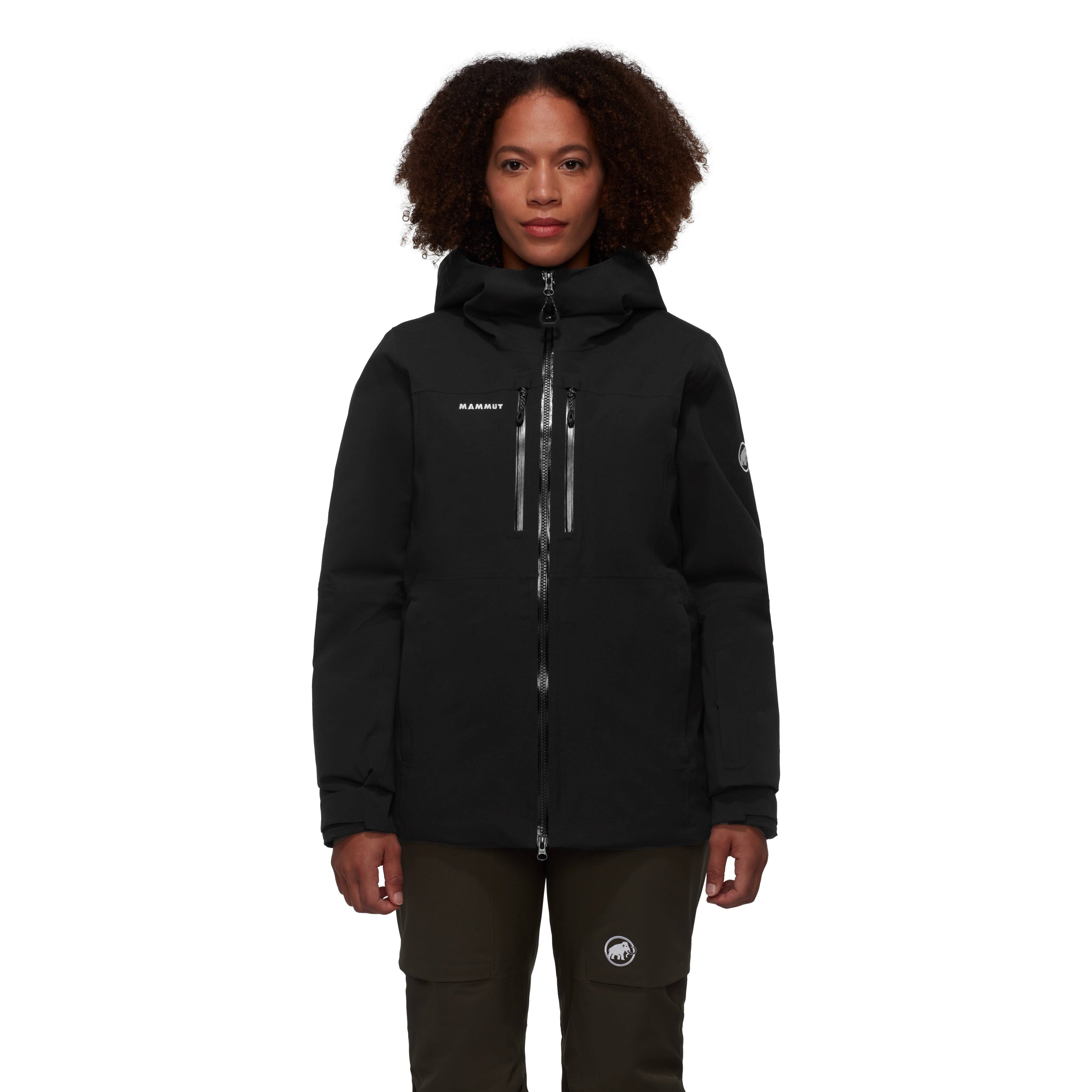 Mammut Women's Stoney HS Thermo Hooded Jacket-Black-Killington Sports