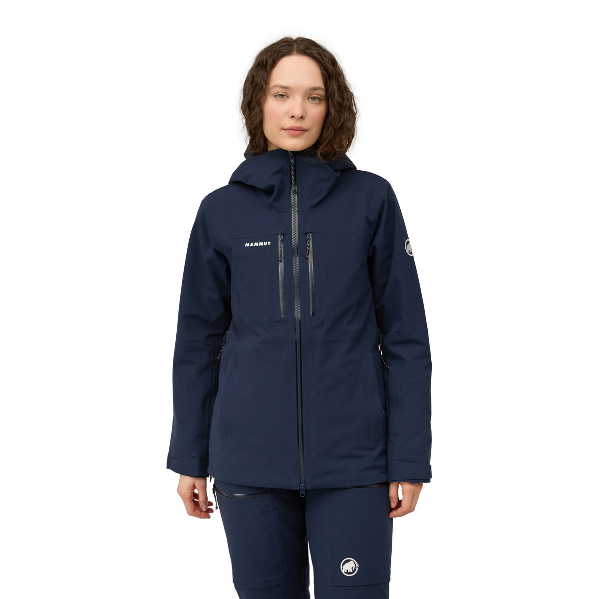 Mammut Women's Stoney HS Thermo Hooded Jacket-Marine-Killington Sports