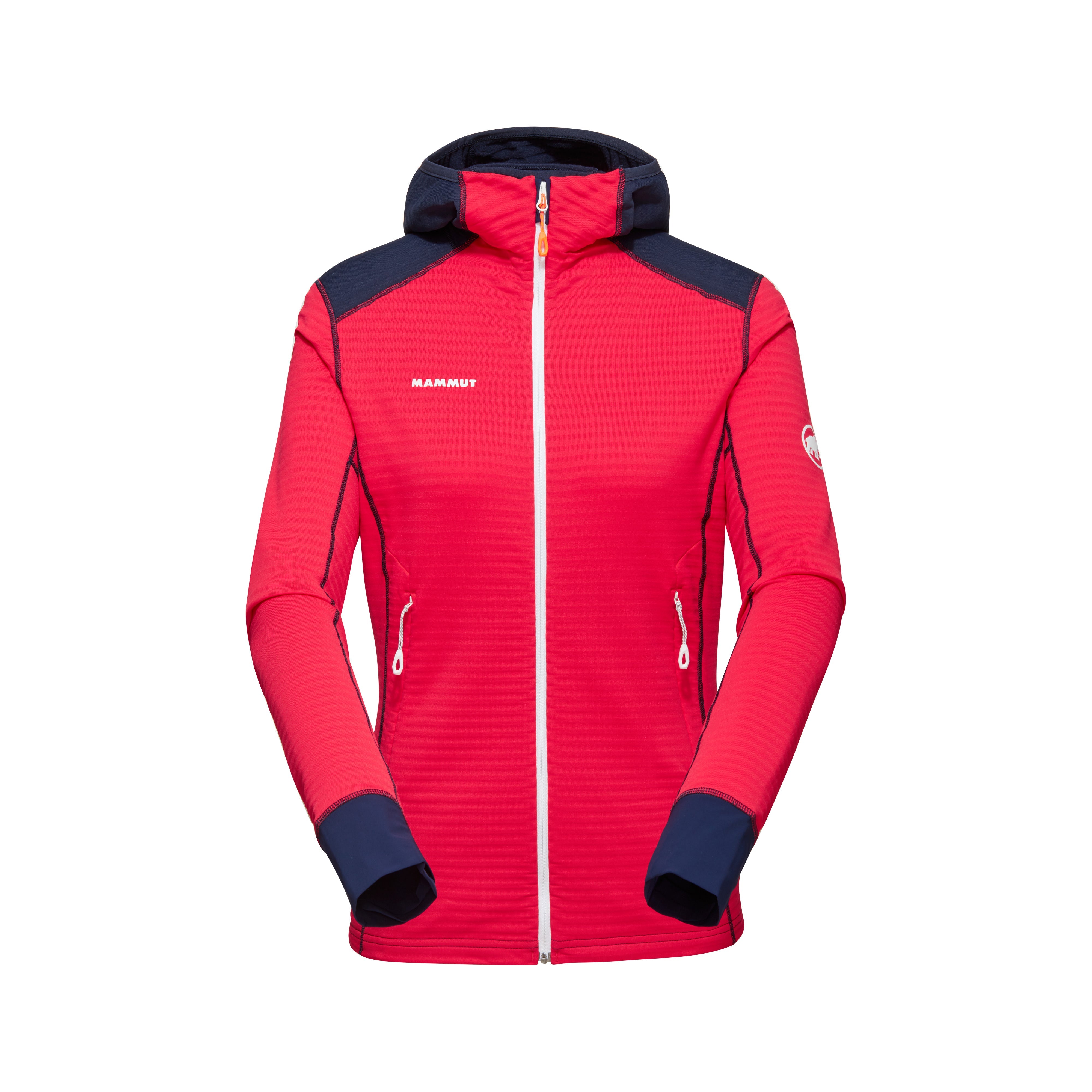 Mammut Women's Taiss Light ML Hooded Jacket-Azalea/Marine-Killington Sports