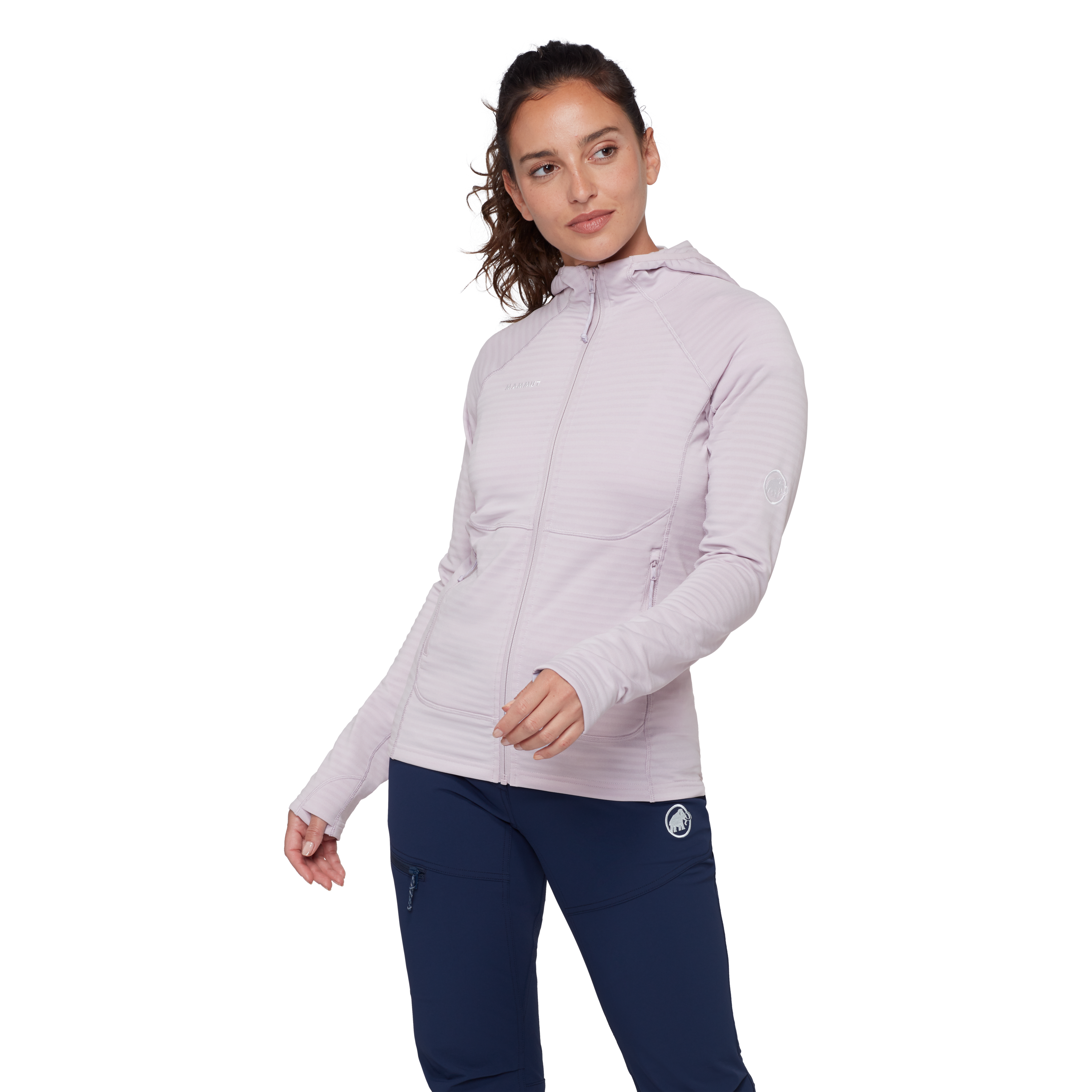 Mammut Women's Taiss ML Hooded Jacket-Alpine Calamint-Killington Sports