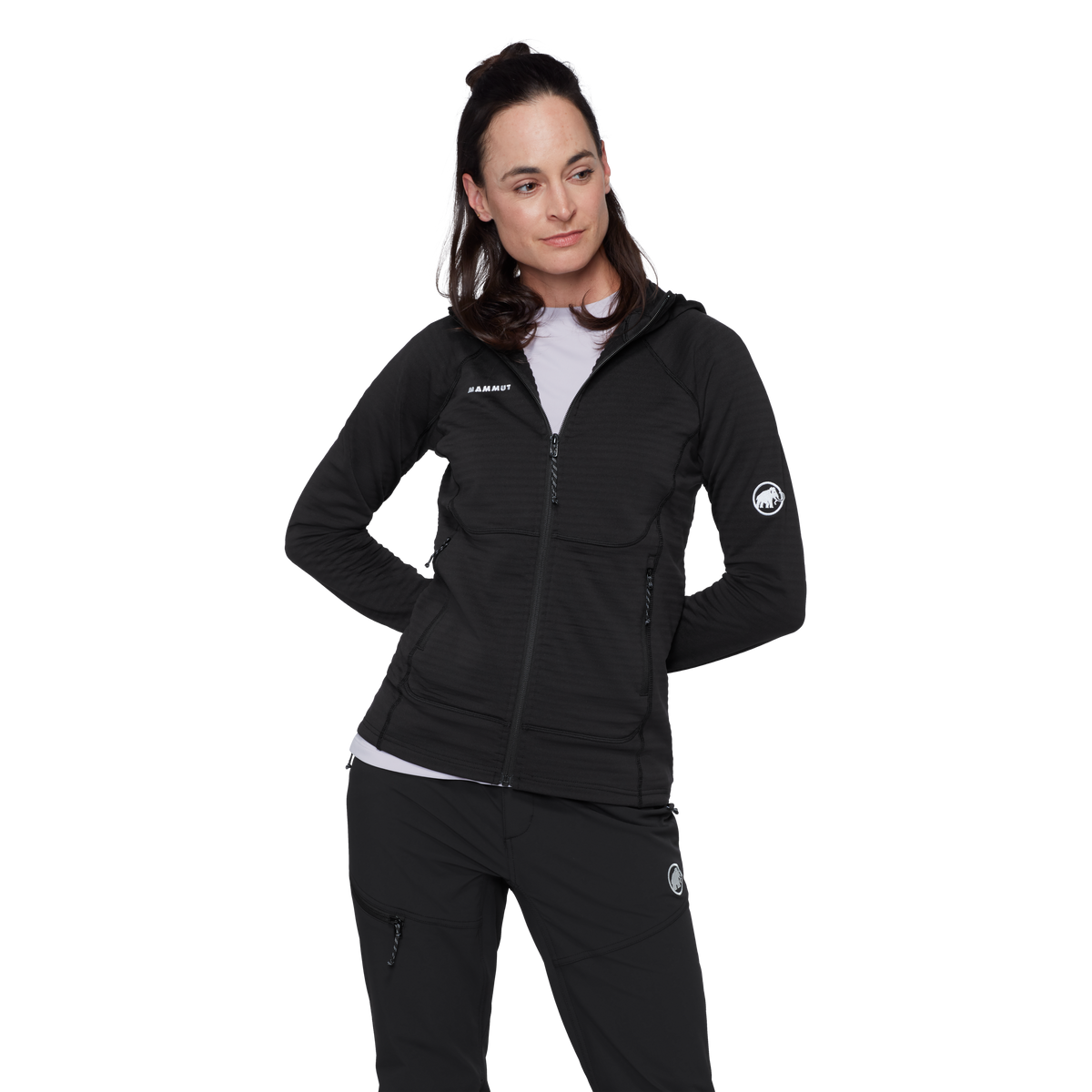Mammut Women's Taiss ML Hooded Jacket-Black-Killington Sports