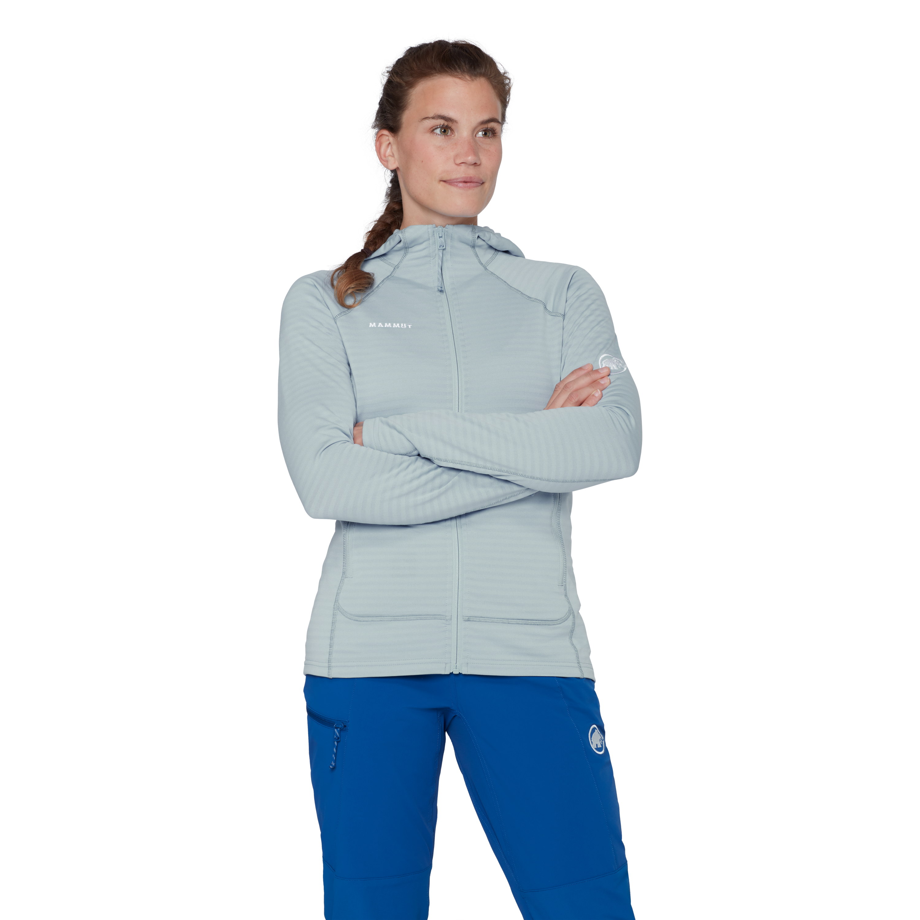 Mammut Women's Taiss ML Hooded Jacket-Nebla-Killington Sports