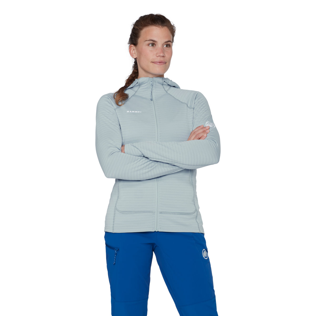 Mammut Women's Taiss ML Hooded Jacket-Nebla-Killington Sports