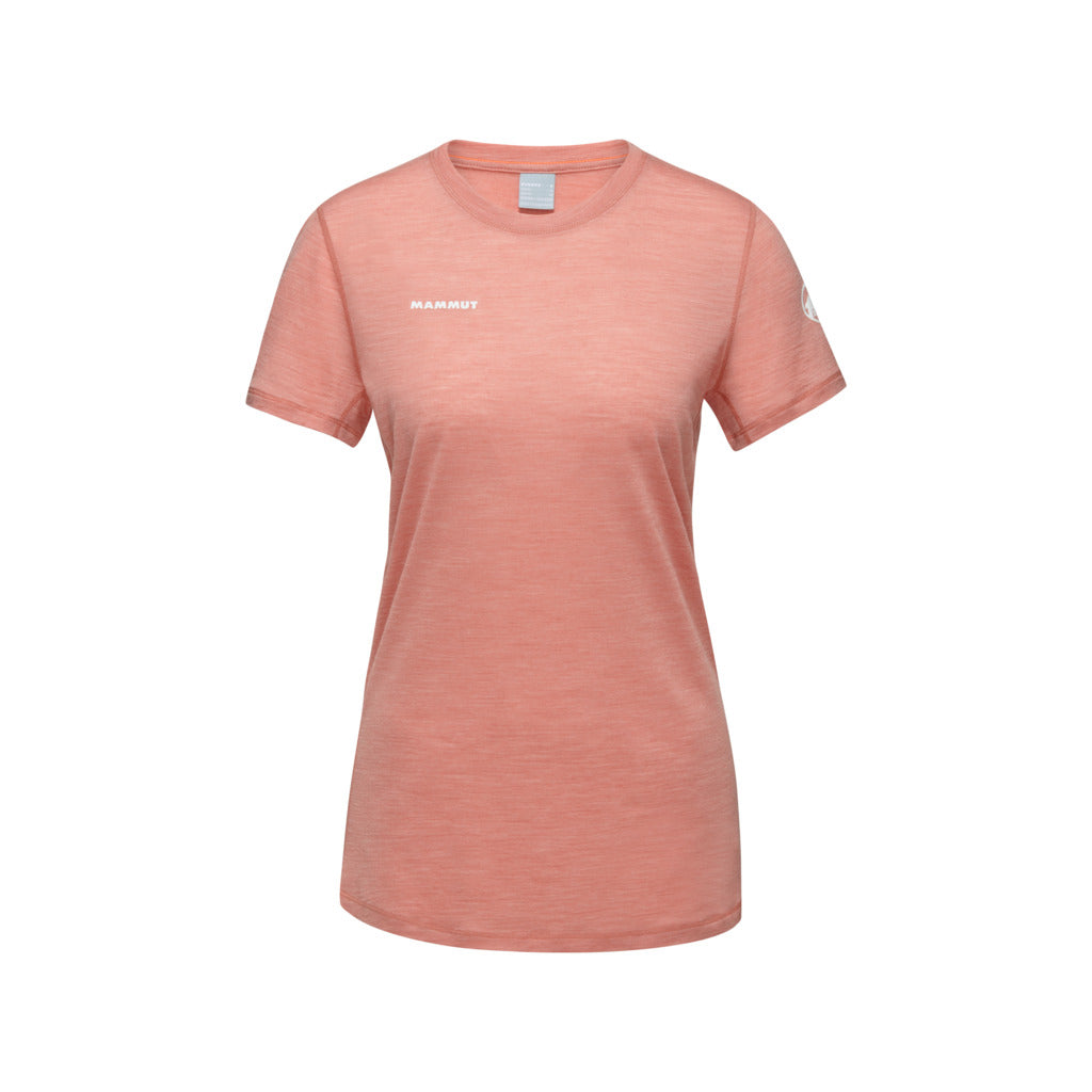 Mammut Women's Tree Wool FL T-Shirt-Quartz Dust Melange-Killington Sports