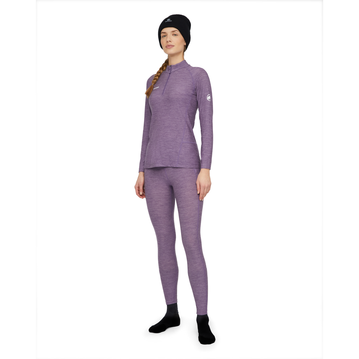 Mammut Women's Tree Wool Thermal FL Half Zip Longsleeve-Killington Sports
