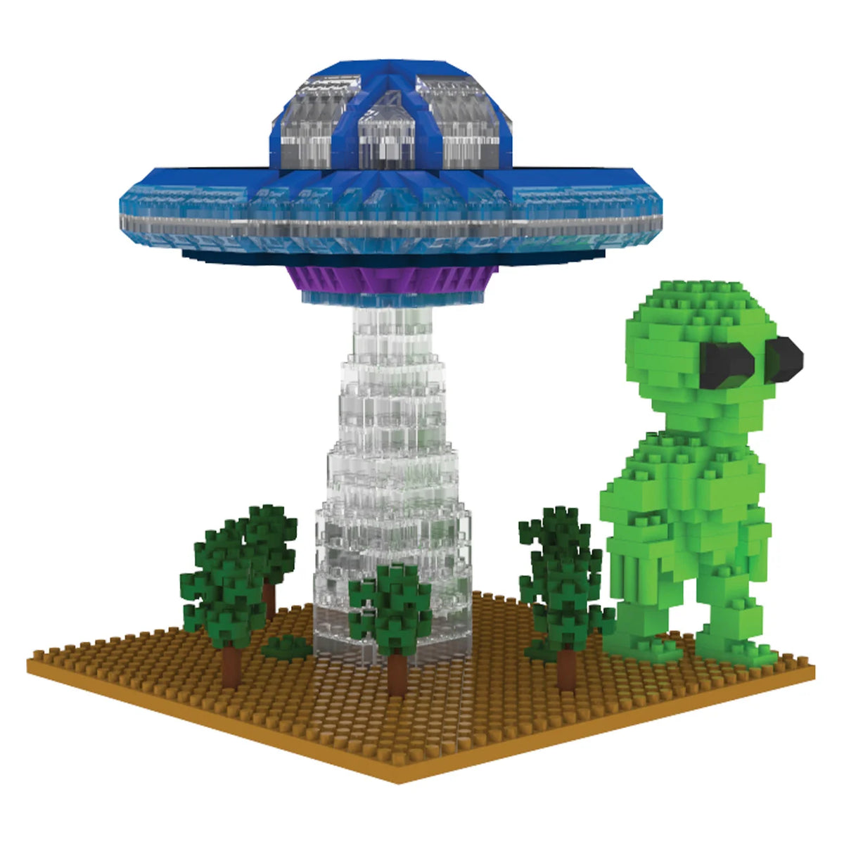 Mini Building Blocks - Alien & Spaceship-Killington Sports