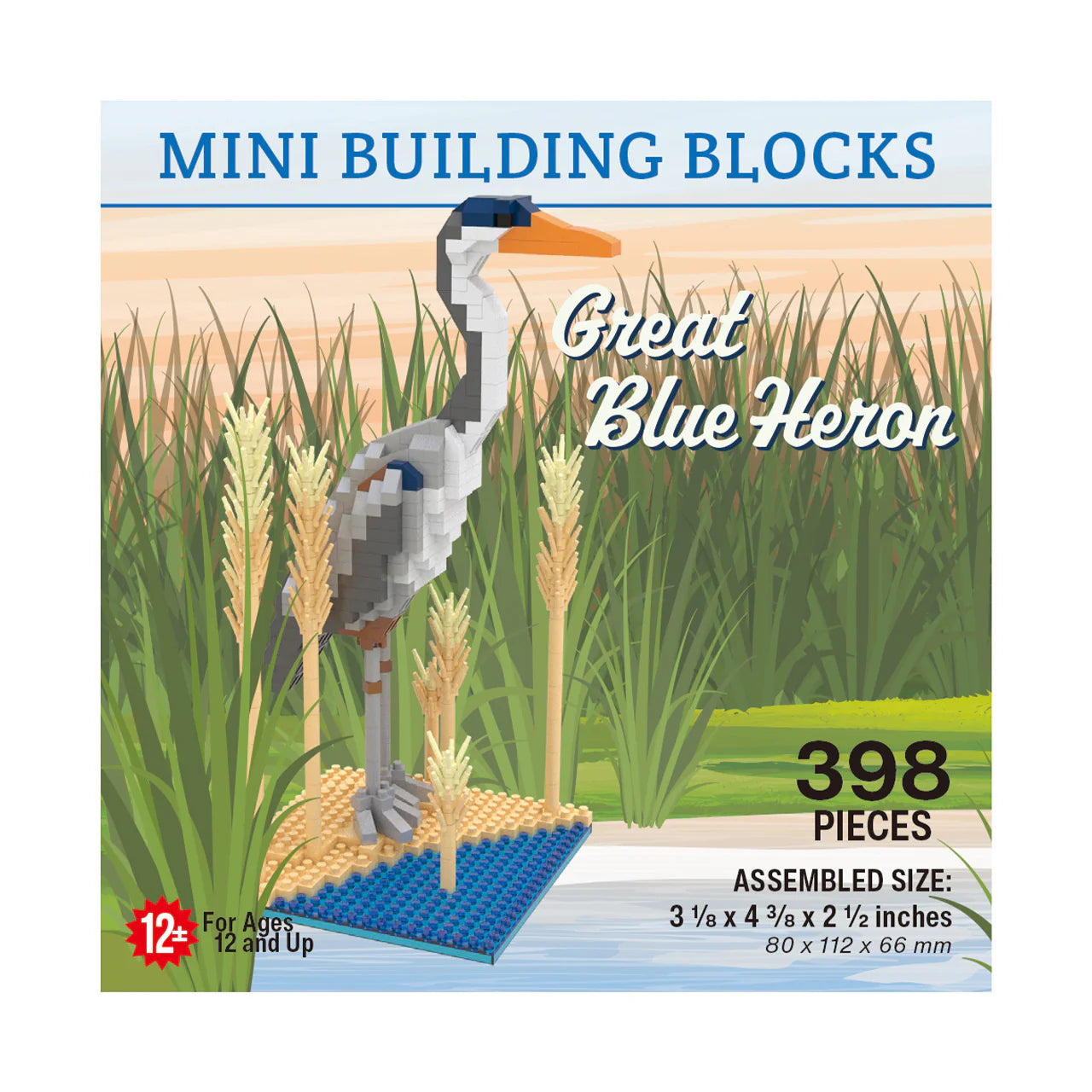 Mini Building Blocks-Blue Heron-Killington Sports