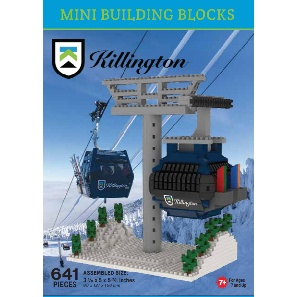Mini Building Blocks - Killington Gondola-Gondola-Killington Sports