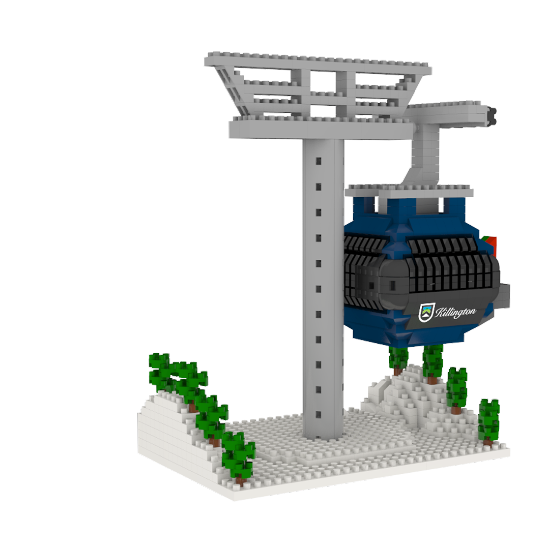 Mini Building Blocks - Killington Gondola-Gondola-Killington Sports