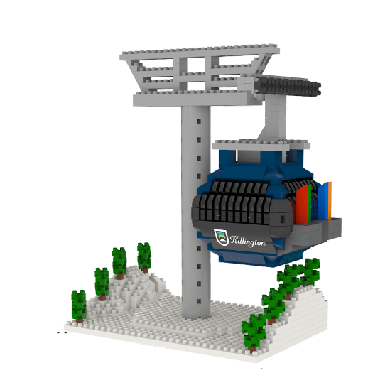 Mini Building Blocks - Killington Gondola-Gondola-Killington Sports
