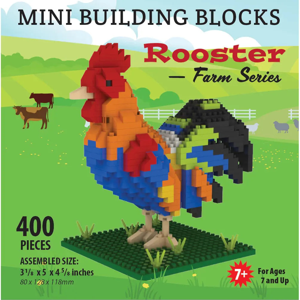 Mini Building Blocks-Rooster-Killington Sports