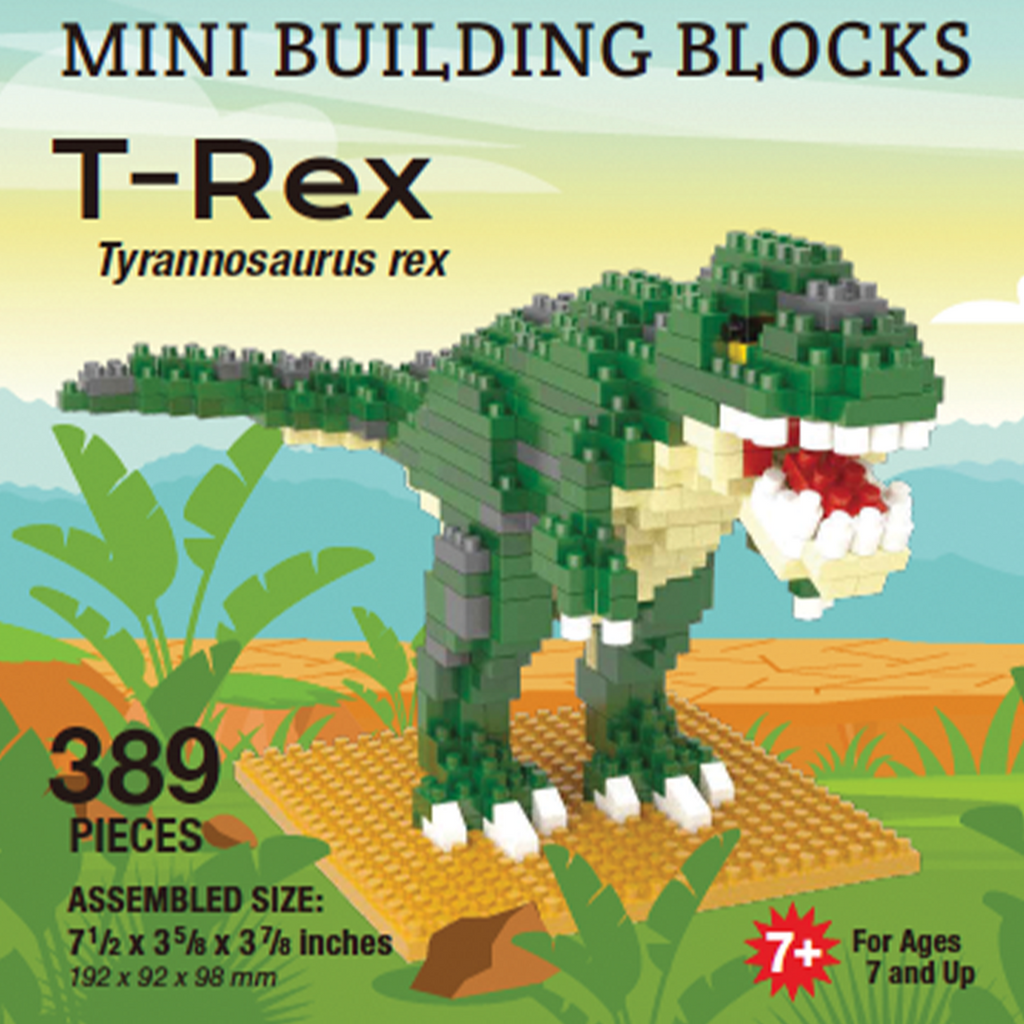 Mini Building Blocks-T-Rex-Killington Sports
