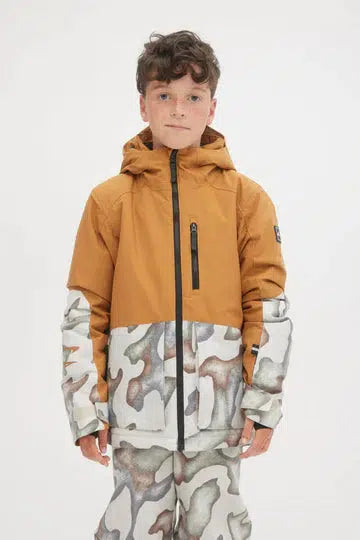O'Neill Kids Texture Jacket-Hiker Camo-Killington Sports