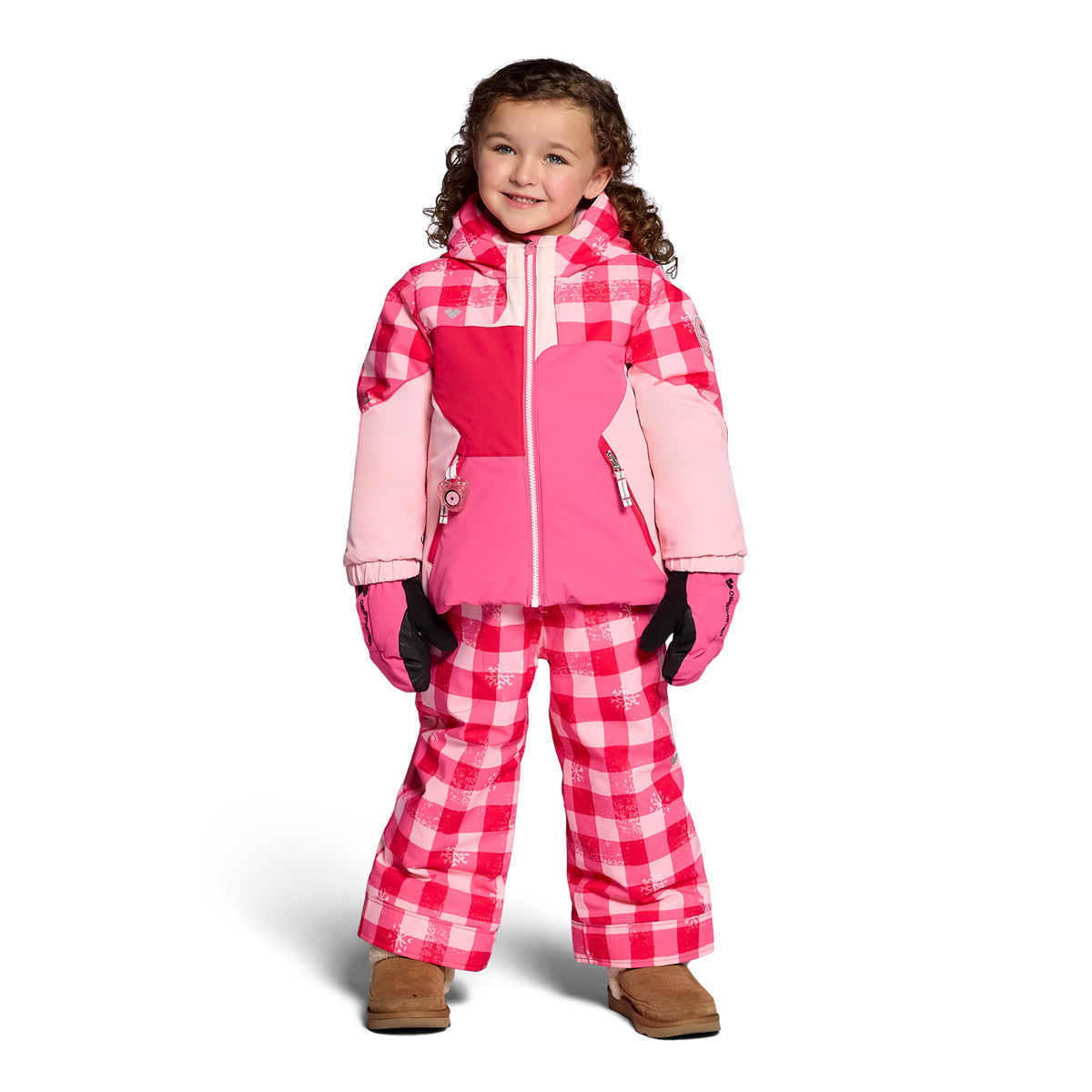Obermeyer Kids' Livia Jacket-Picnic Pink-Killington Sports