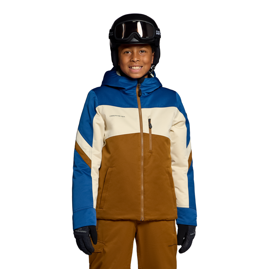 Obermeyer Teen Fleet Jacket-Cowboy Blue-Killington Sports