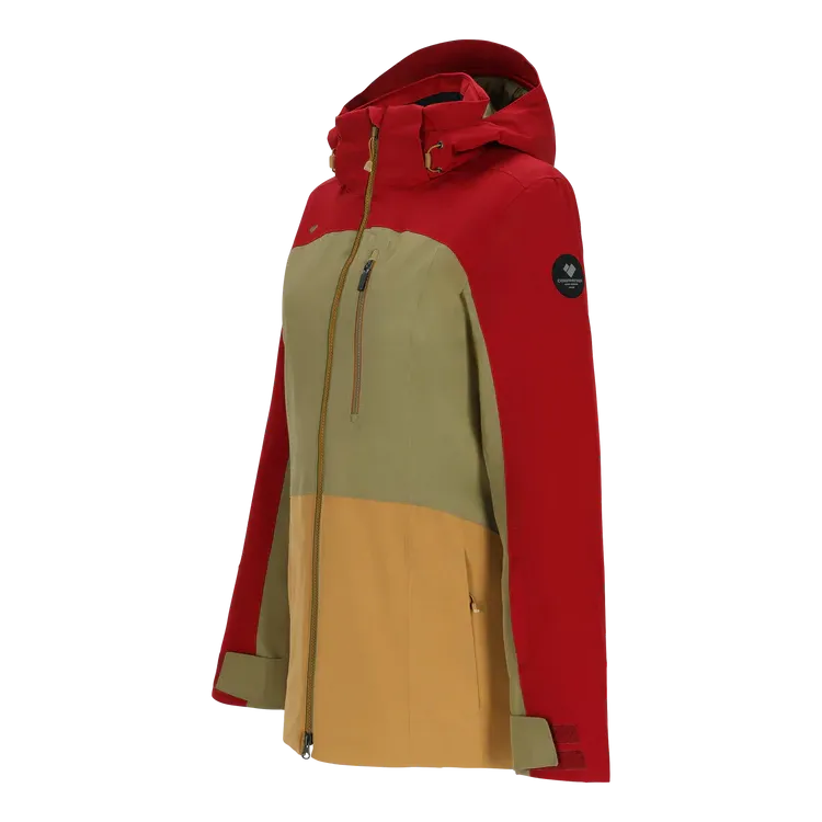 Obermeyer Women's First Chair Jacket-Smokey Olive-Killington Sports