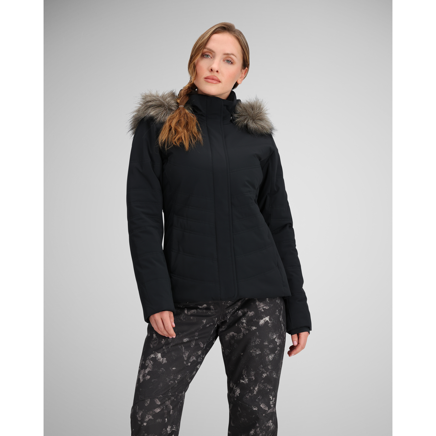 Obermeyer Women's Tuscany Elite Jacket-Black-Killington Sports