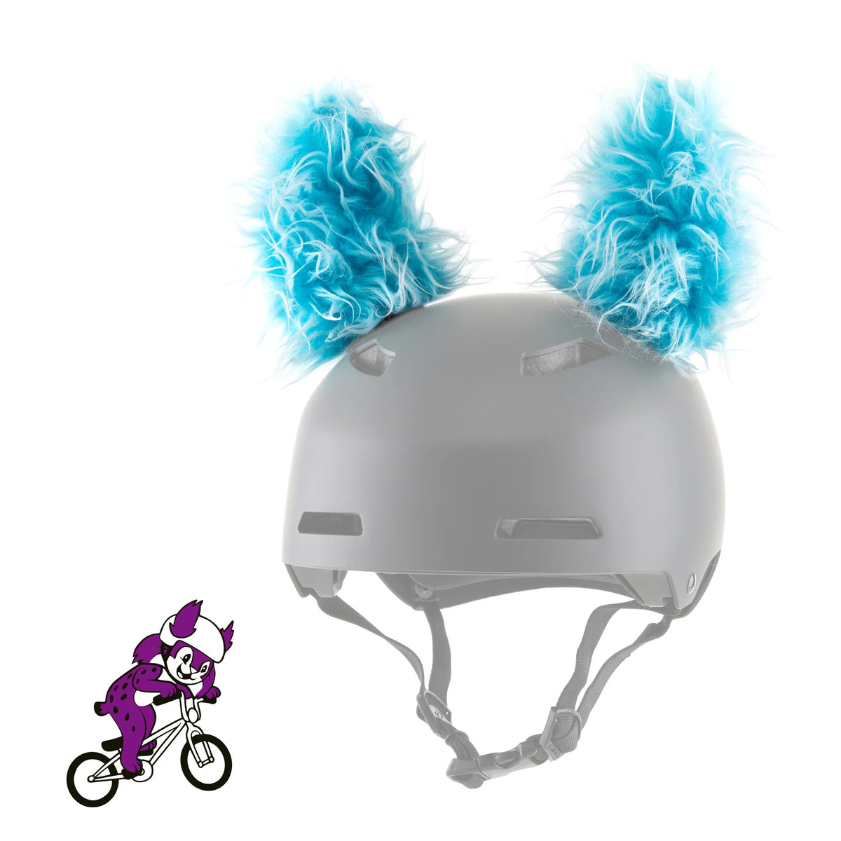 Parawild Attachable Helmet Accessories-Feli the Lynx Blue-Killington Sports