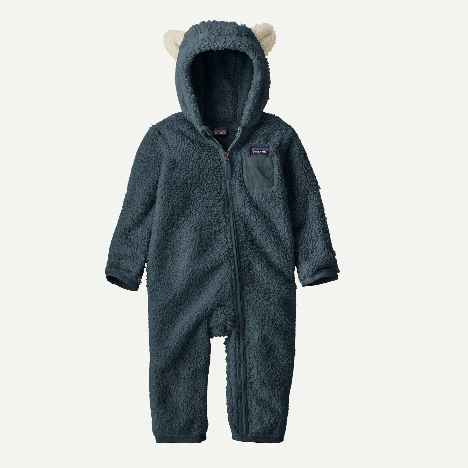 Patagonia Baby Furry Friends Fleece Bunting-Summit Blue-Killington Sports