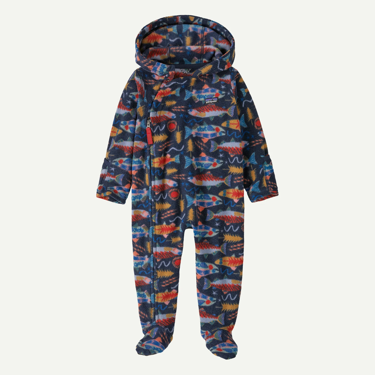 Patagonia Infant Micro D Bunting | New Navy with Belay Blue main image 1