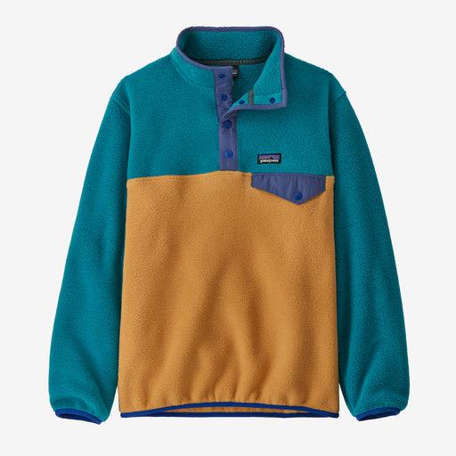 Patagonia Kids' Lightweight Synchilla® Snap-T® Fleece Pullover-Dried Mango-Killington Sports