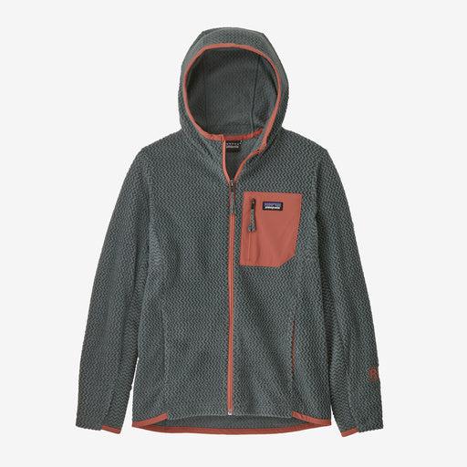 Patagonia Kids' R1® Air Full-Zip Hoody-Nouveau Green-Killington Sports