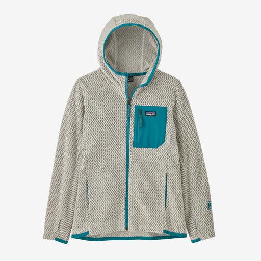 Patagonia Kids' R1® Air Full-Zip Hoody-Wool White-Killington Sports