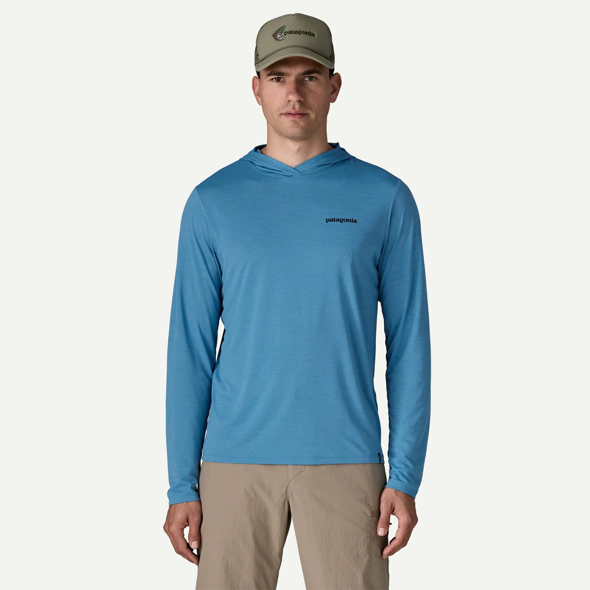 Patagonia Men's Capilene® Cool Daily Hoody - Casting Logo-Killington Sports