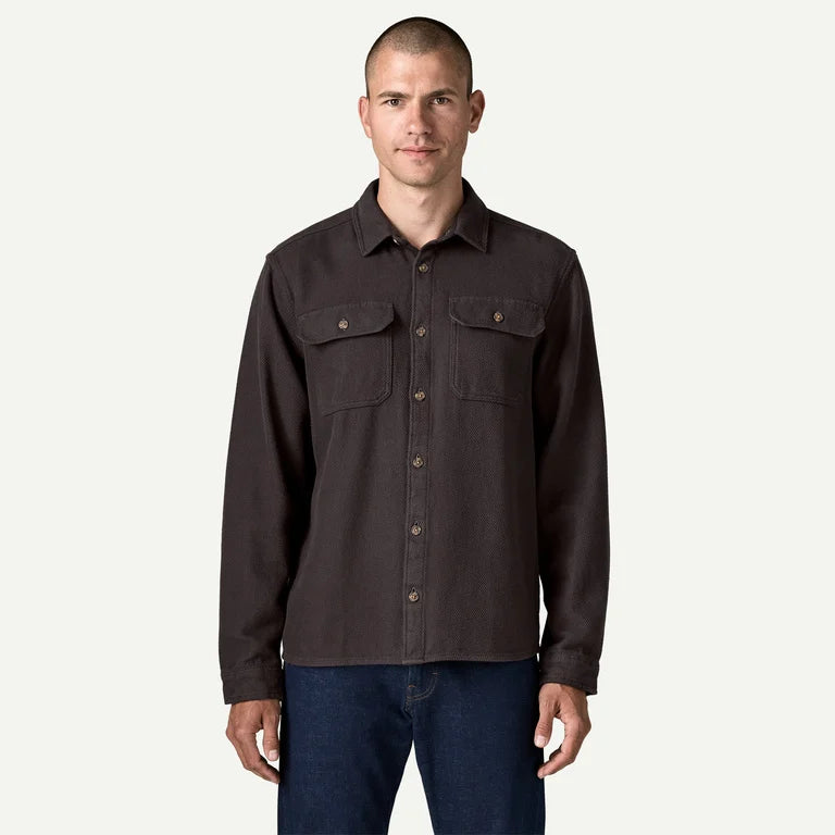 Patagonia Men's Fjord Loft Shirt-Ink Black-Killington Sports