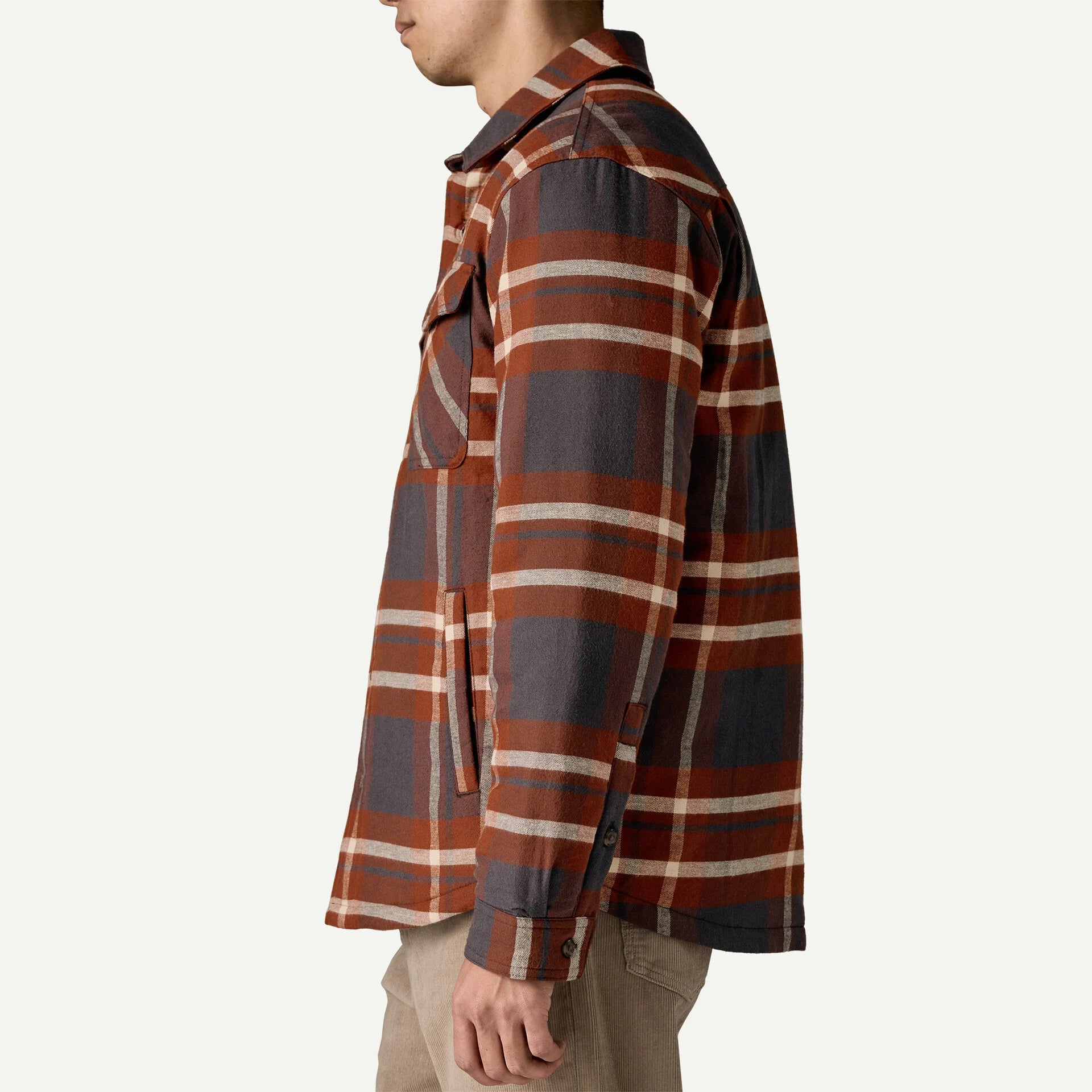 Patagonia Men's Lightweight Insulated Fjord Flannel Shirt-Killington Sports