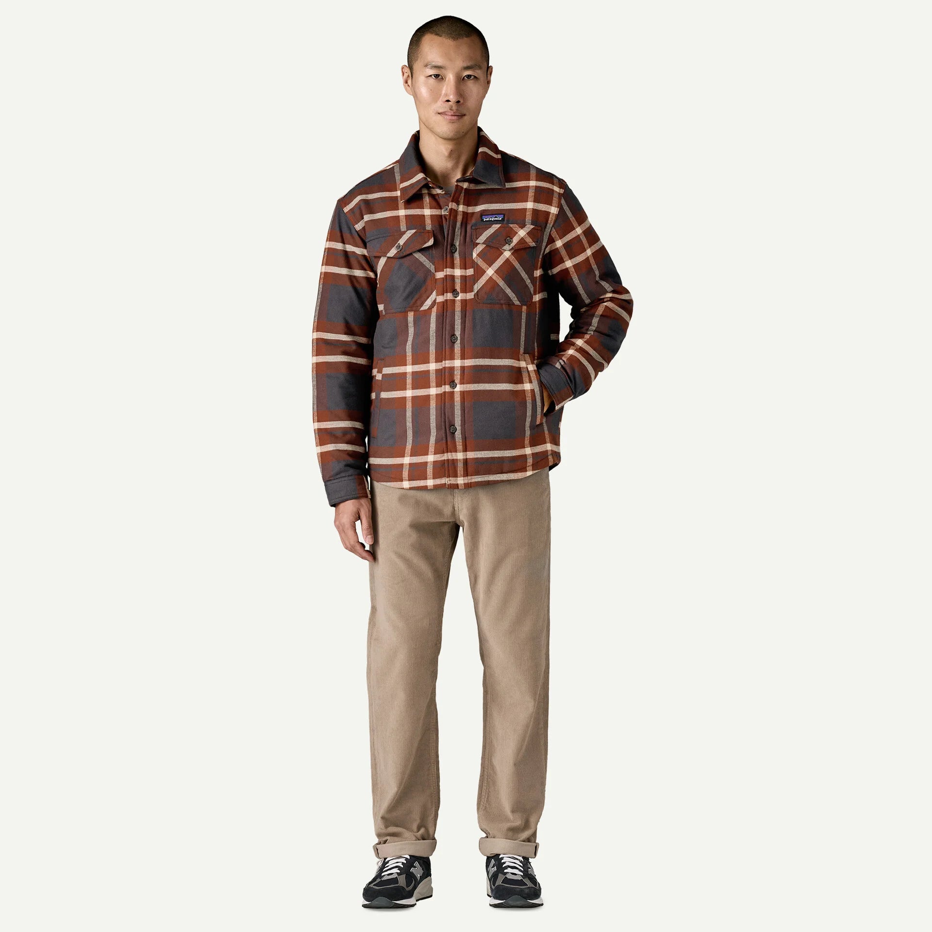 Patagonia Men's Lightweight Insulated Fjord Flannel Shirt-Killington Sports
