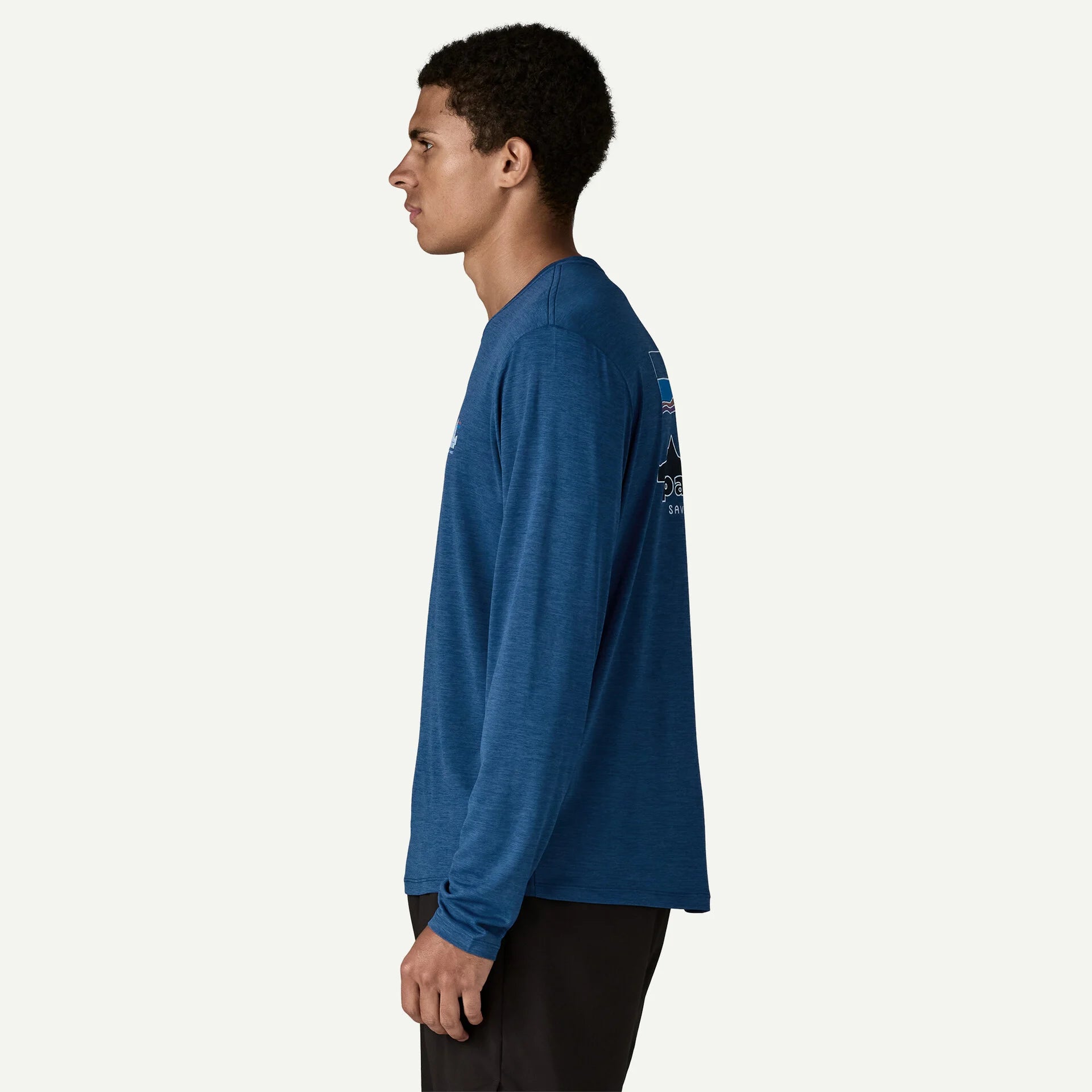 Patagonia Men's Long-Sleeved Capilene® Cool Daily Shirt - '73 Skyline-Killington Sports