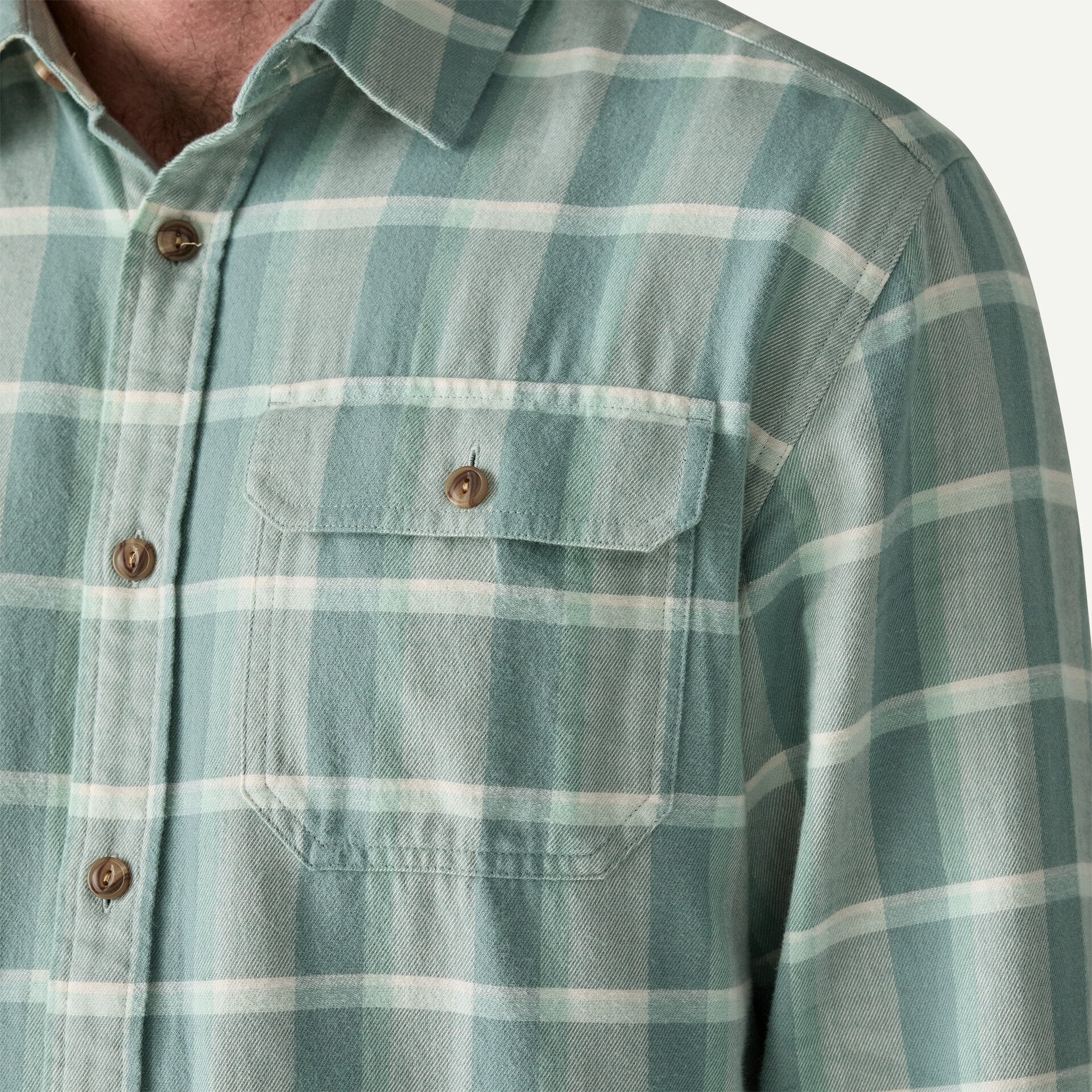 Patagonia Men's Long-Sleeved Lightweight Fjord Flannel Shirt-Killington Sports