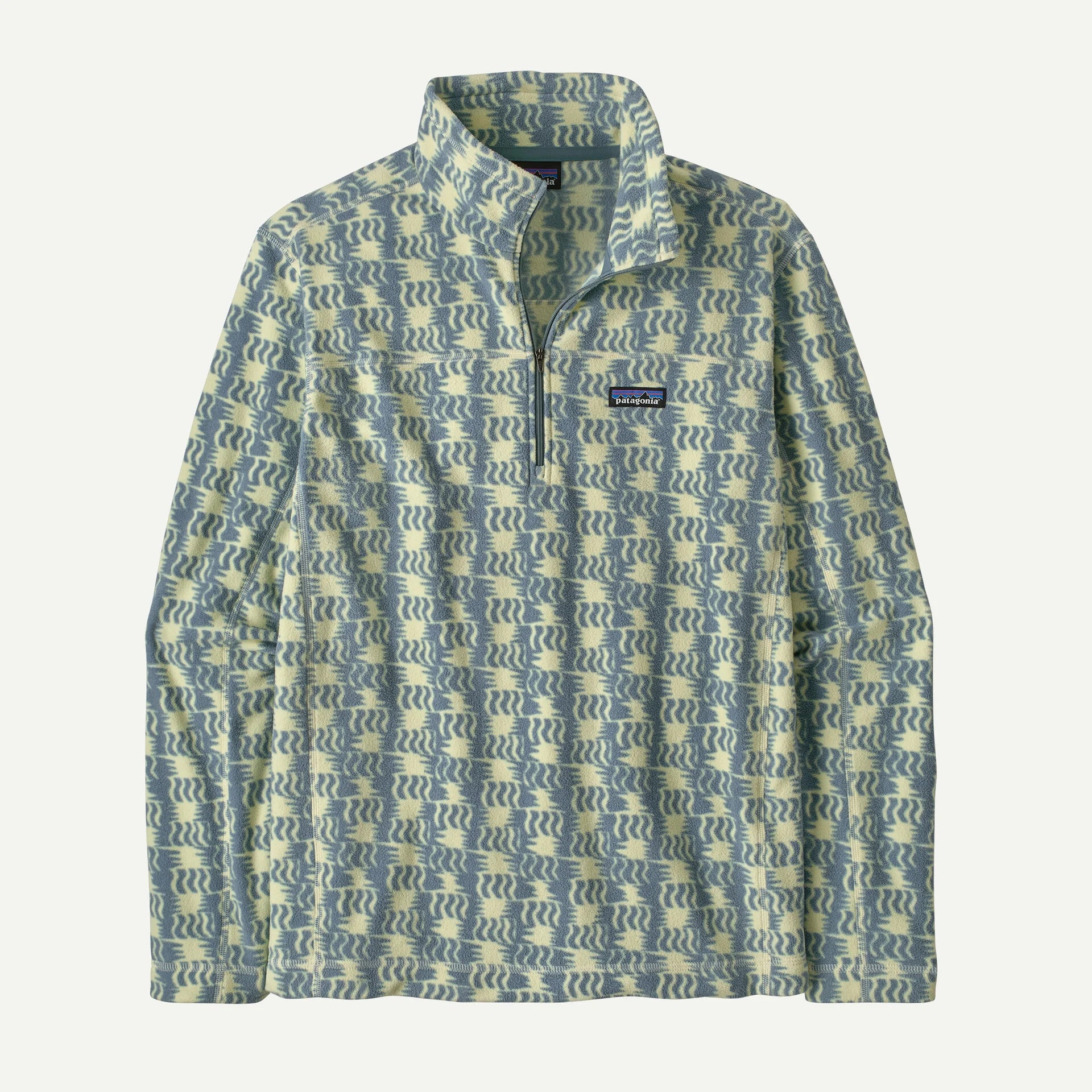 Patagonia Men's Micro D® Fleece Pullover-Sun Quilt: Blue Sage-Killington Sports