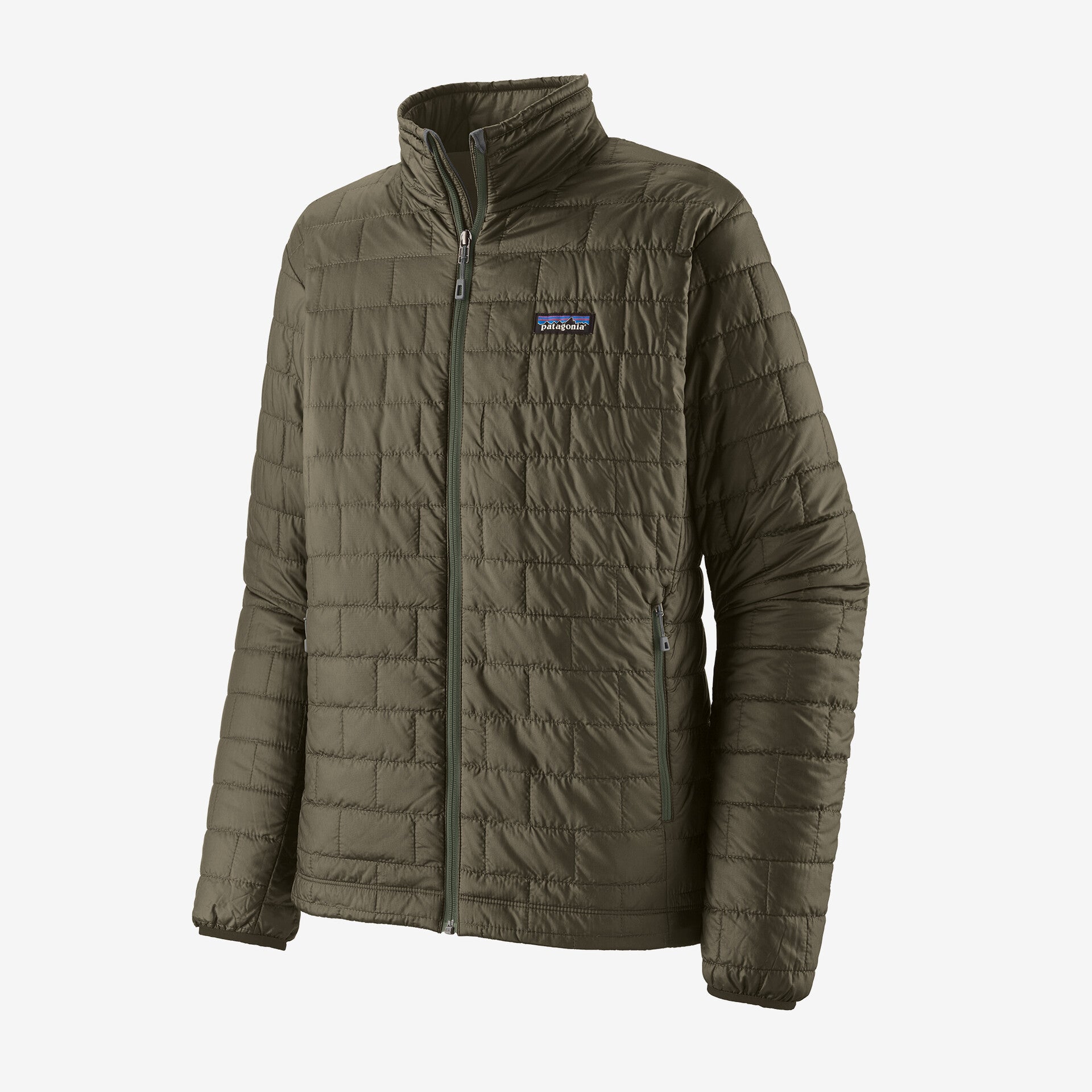 Patagonia Men's Nano Puff® Jacket-Basin Green w/Tent Green-Killington Sports