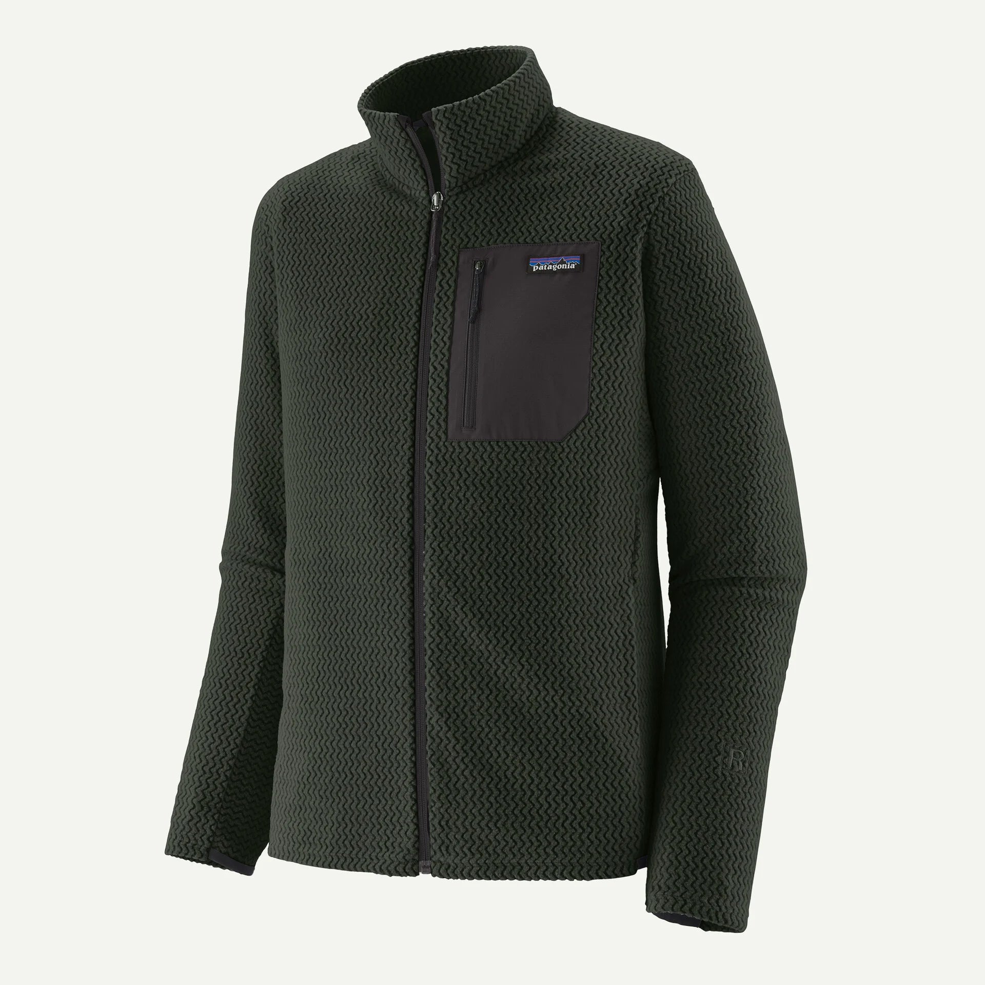 Patagonia Men's R1® Air Full-Zip Jacket-Old Growth Green-Killington Sports