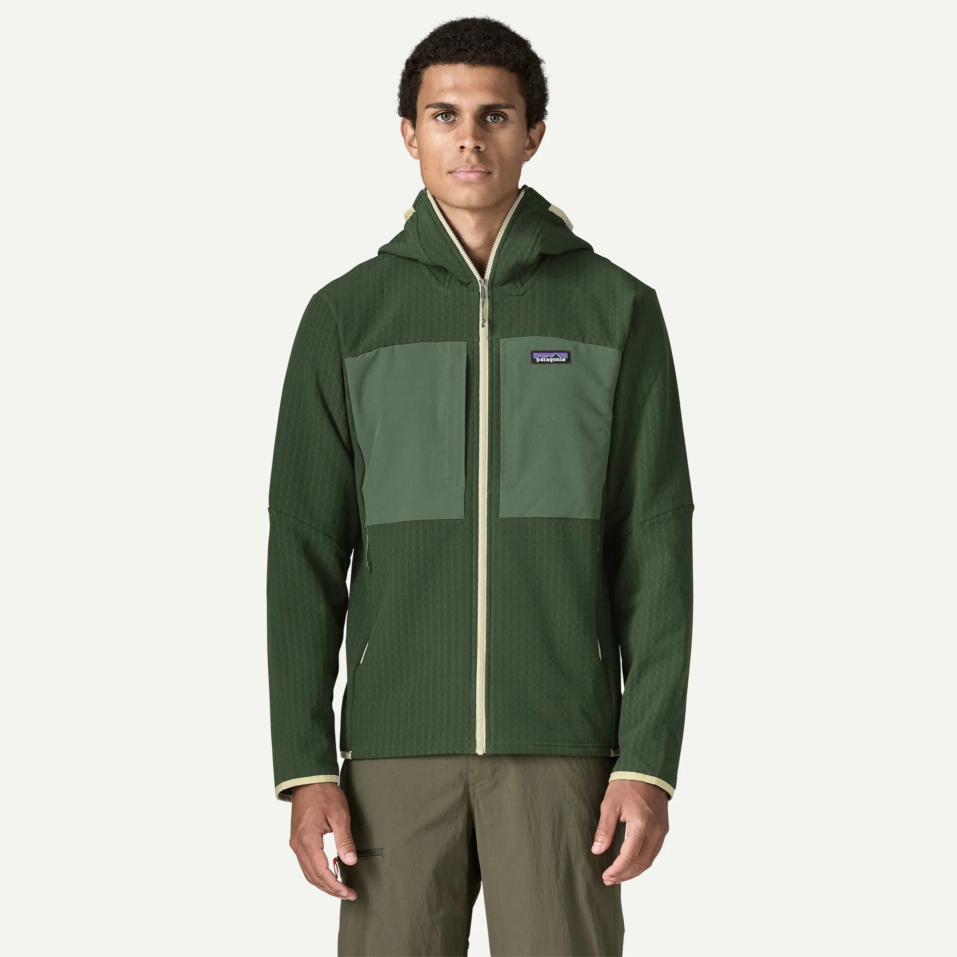 Patagonia Men's R2® TechFace Hoody-Treeline Green-Killington Sports