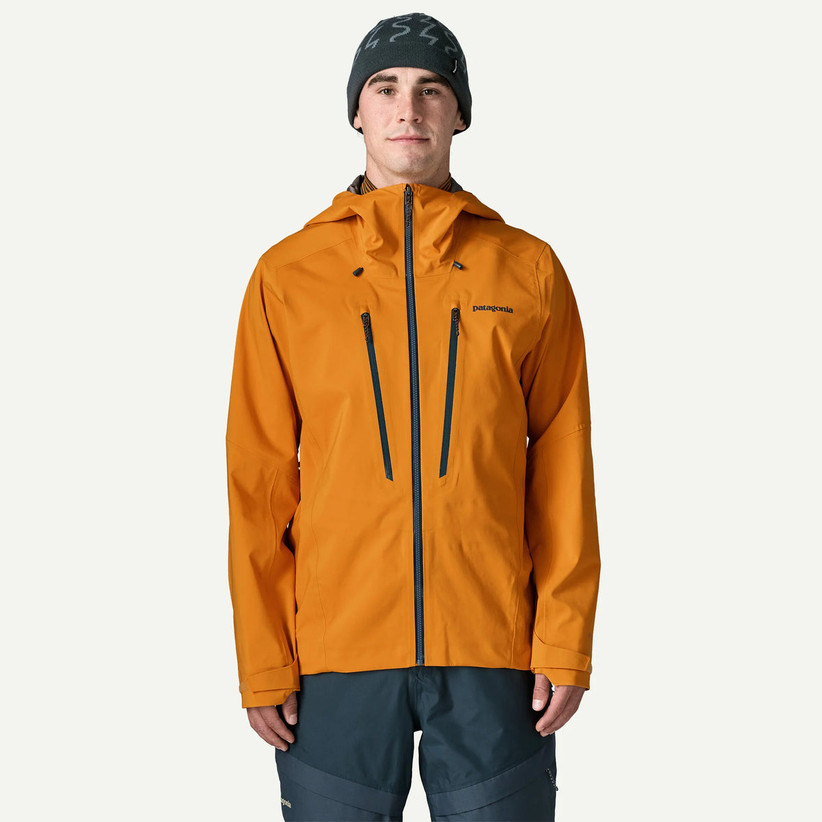 Patagonia Men's Stormstride Jacket-Autumn Orange-Killington Sports
