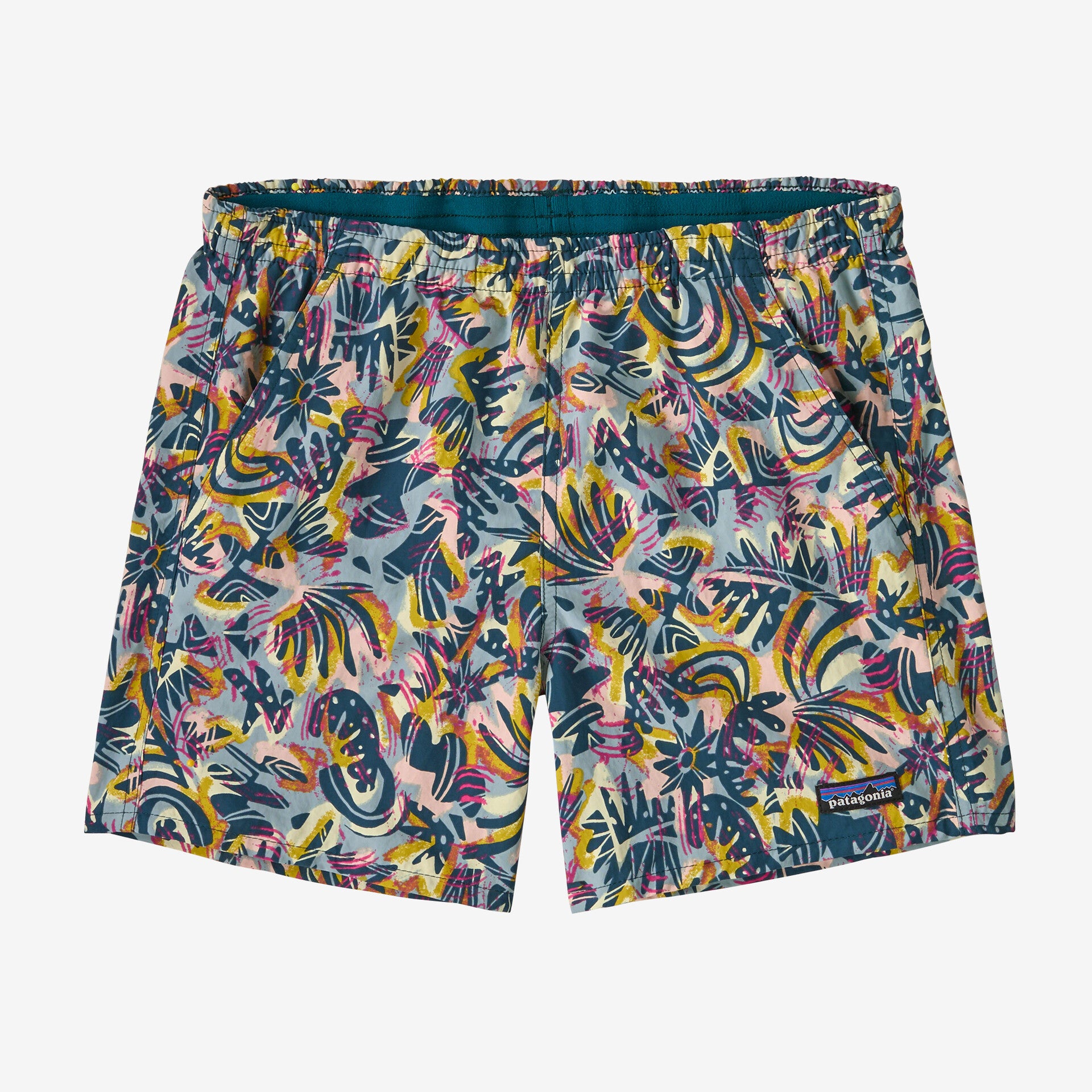 Patagonia Women's Baggies™ Shorts - 5"-Wild Botanist: Tidal Teal-Killington Sports