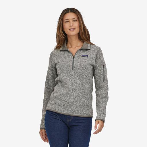 Patagonia Women's Better Sweater® 1/4-Zip Fleece-Birch White-Killington Sports