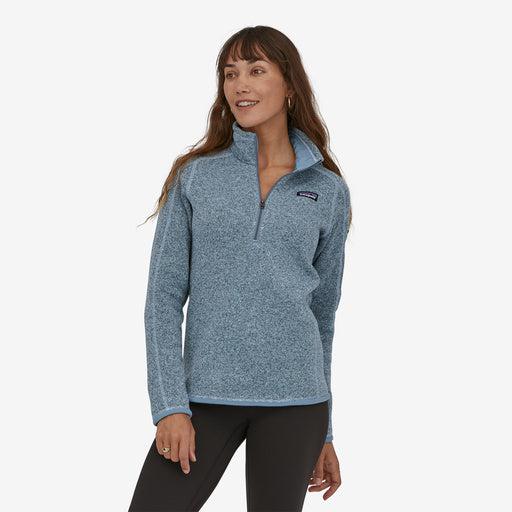Patagonia Women's Better Sweater® 1/4-Zip Fleece-Steam Blue-Killington Sports