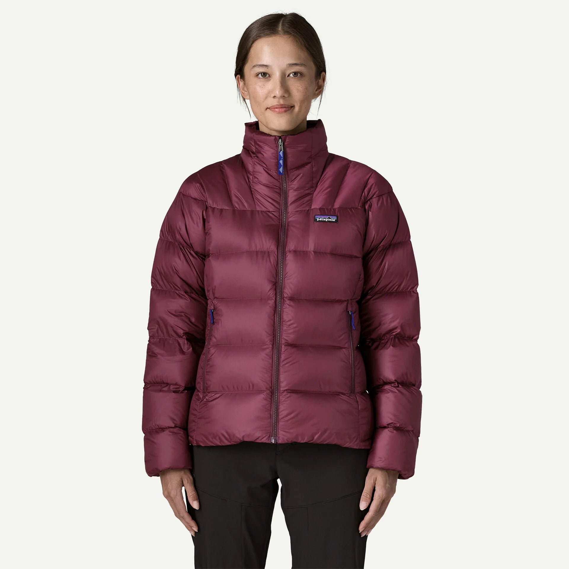 Patagonia Women's Fitz Roy Down Jacket-Berry Fig-Killington Sports