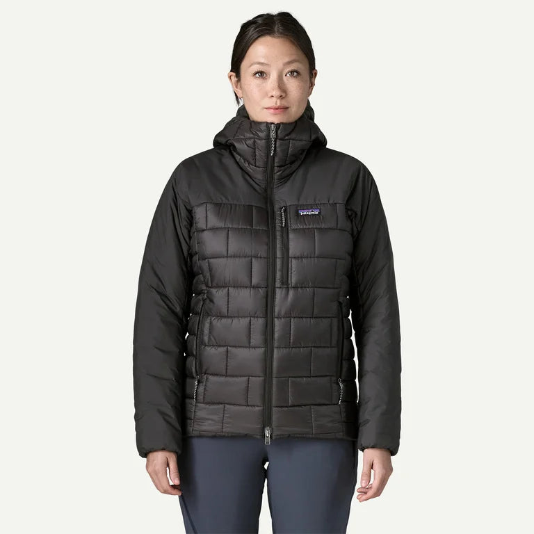 Patagonia Women's Hi-Loft Nano Puff® Hoody-Black-Killington Sports