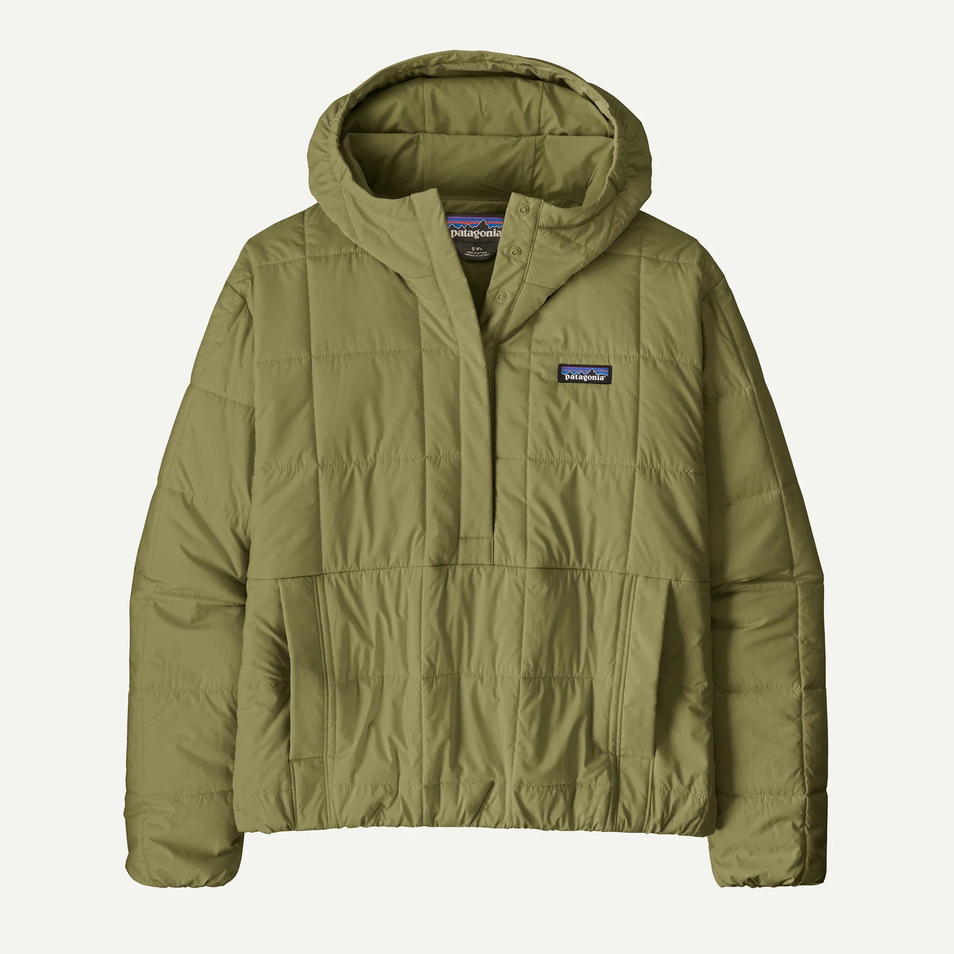 Patagonia Women's Light Gust Hooded Pullover-Caper Green-Killington Sports