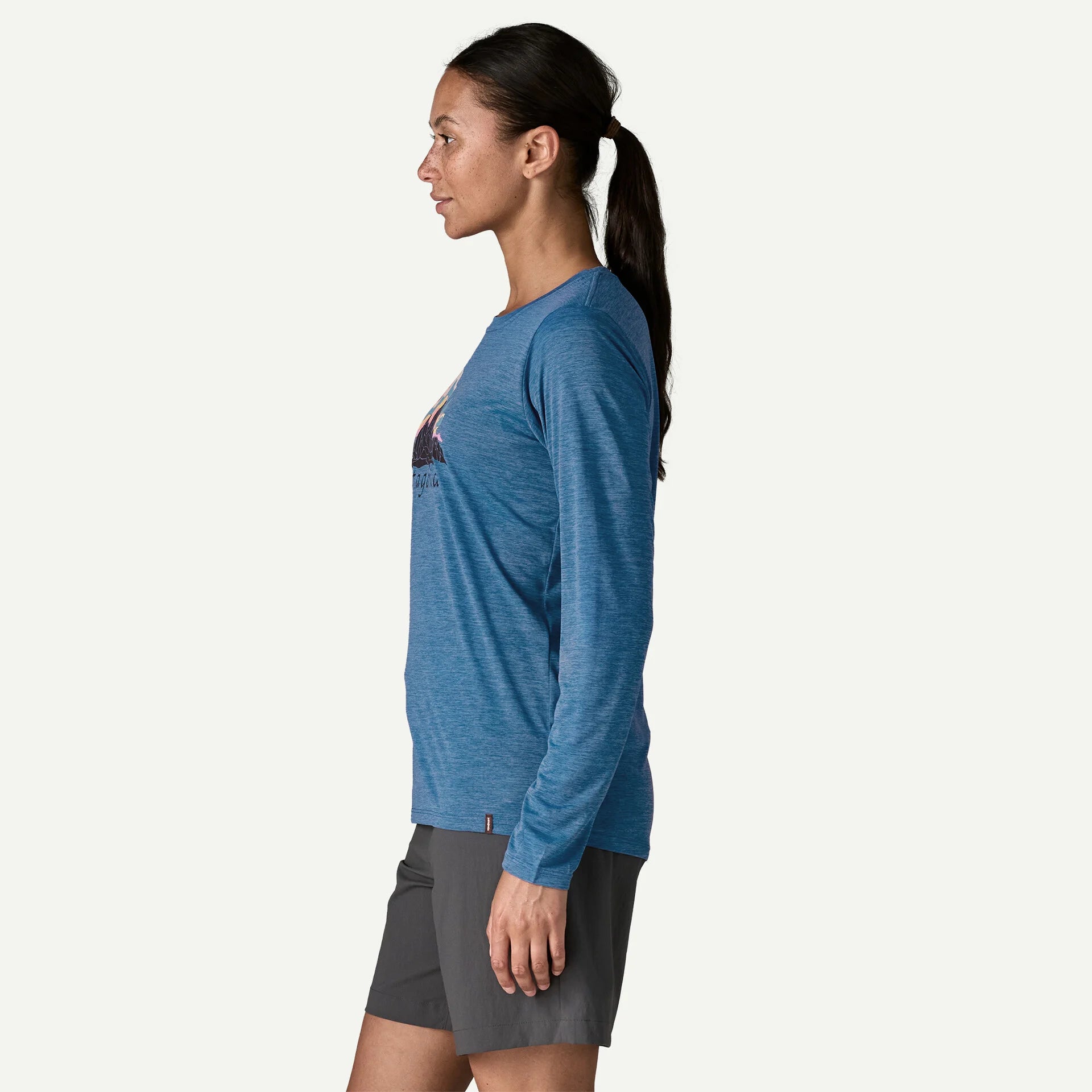 Patagonia Women's Long-Sleeved Capilene® Cool Daily Shirt - Fitz Roy Nimbus-Killington Sports