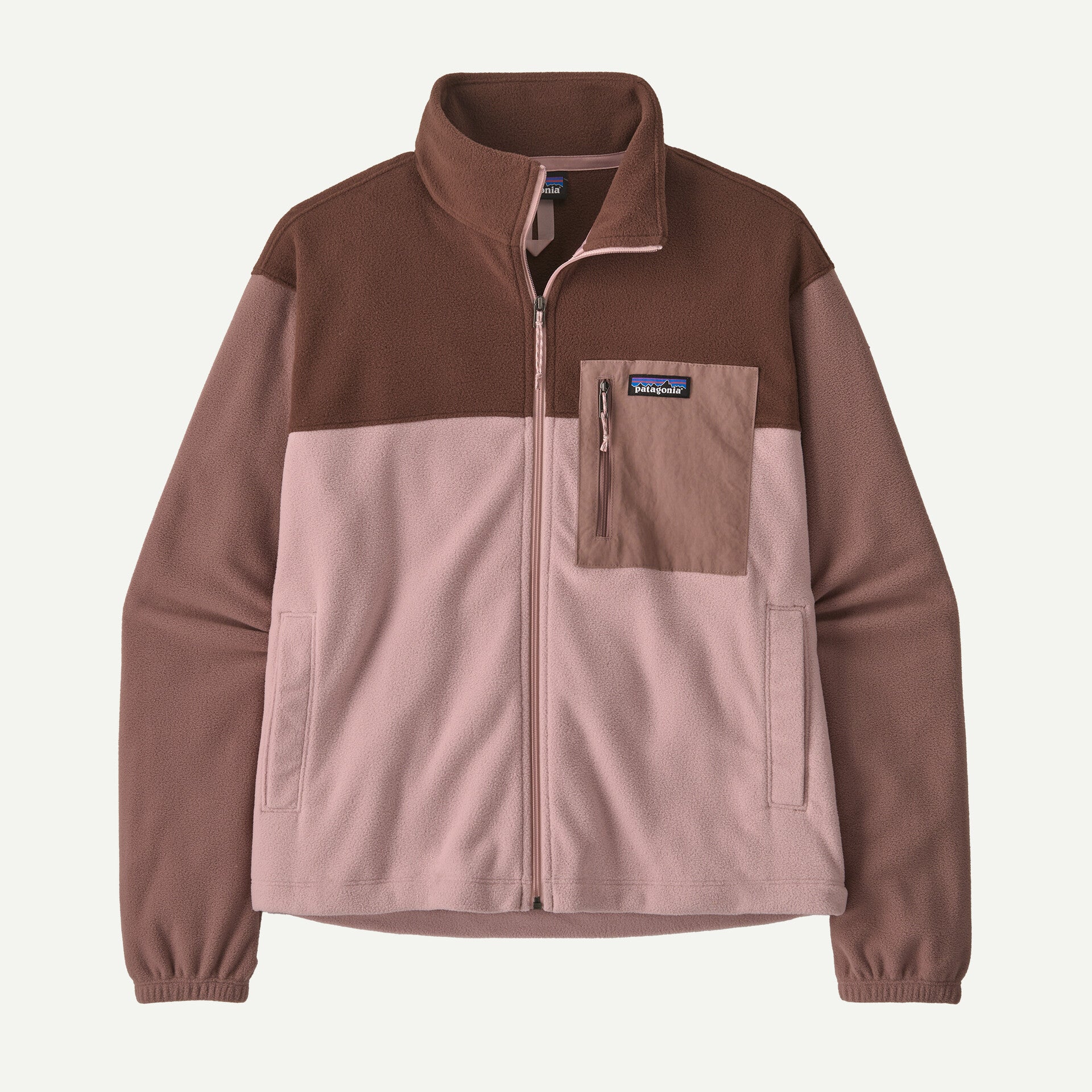 Patagonia Women's Micro D Patch Pocket Jacket-Fuzzy Mauve-Killington Sports