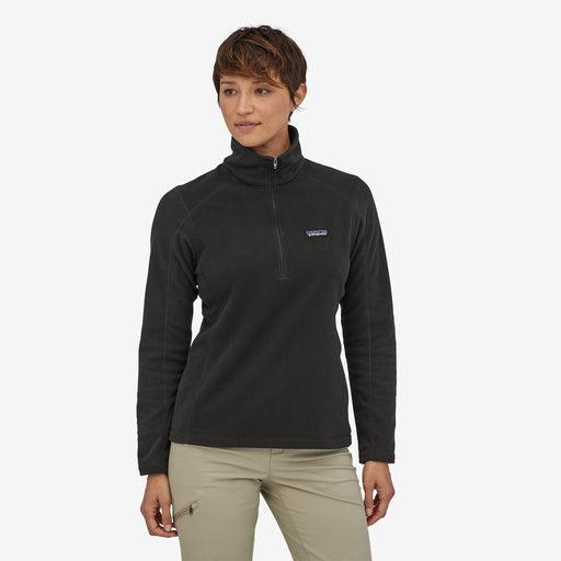 Patagonia Women's Micro D® 1/4-Zip Fleece-Black-Killington Sports