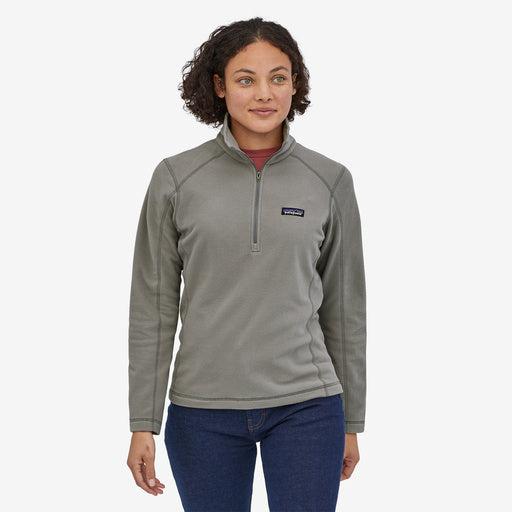 Patagonia Women's Micro D® 1/4-Zip Fleece-Feather Grey-Killington Sports