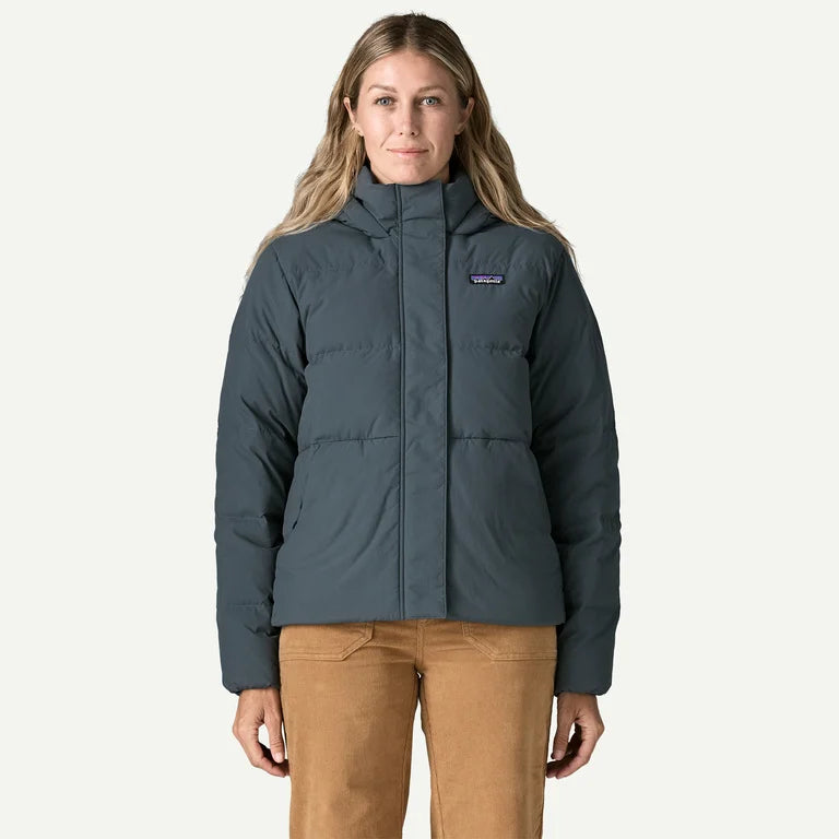 Patagonia Women's Sisar Down Hoody Jacket-Summit Blue-Killington Sports