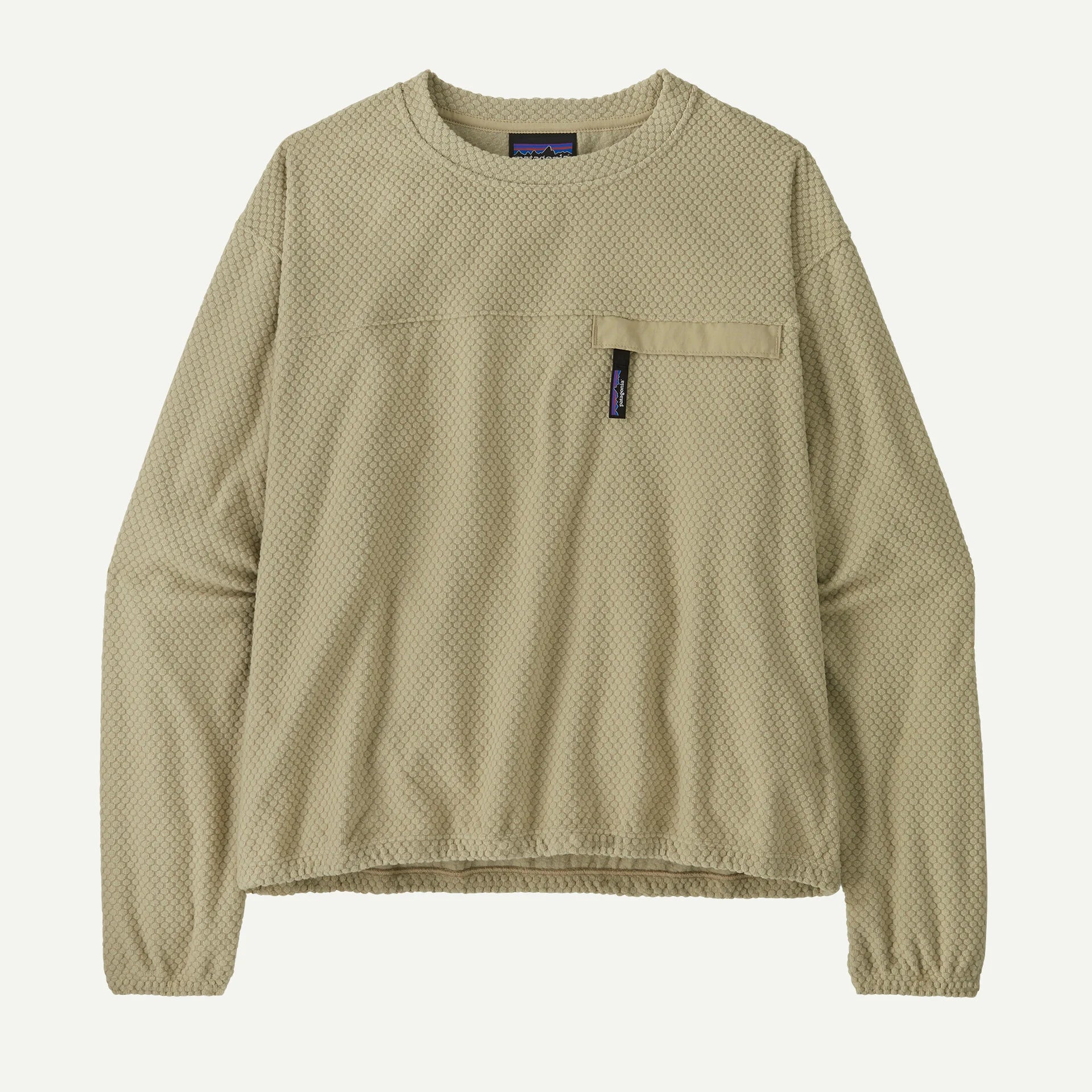 Patagonia Women's Textured Fleece Crewneck-Weathered Stone-Killington Sports